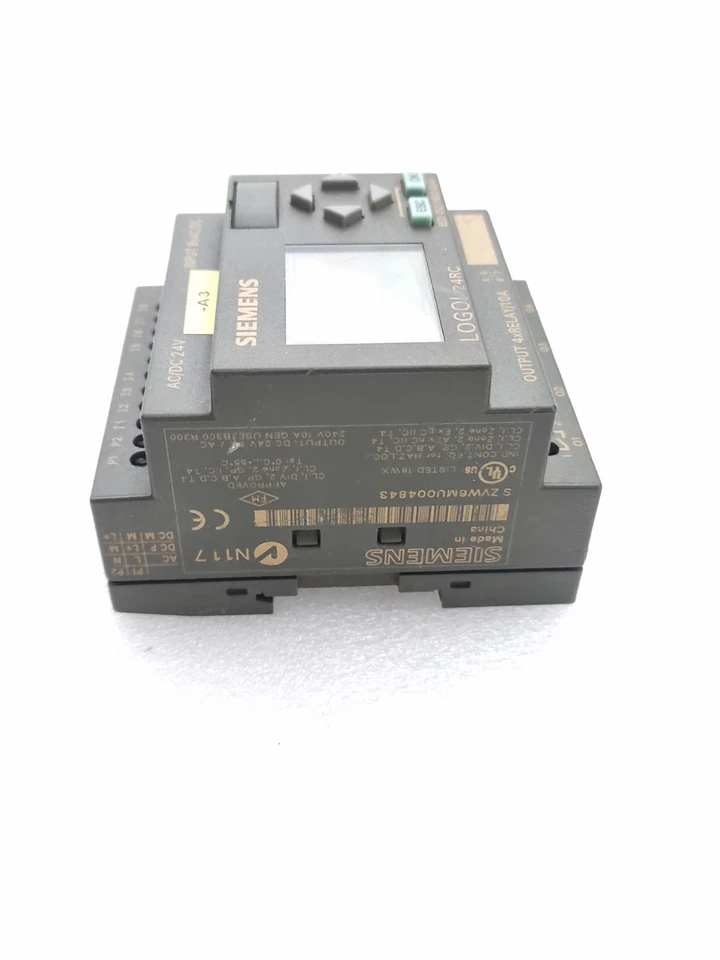 Siemens 6ED1052-1HB00-0BA5 Logo 24RC AC/DC24V Logic Module